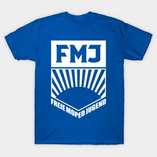 FMJ - Free Moped Youth Logo (White) T-Shirt